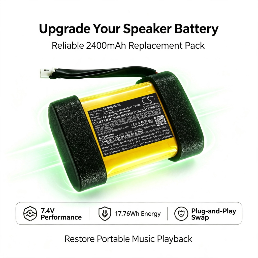 Battery compatible with Speaker Battery