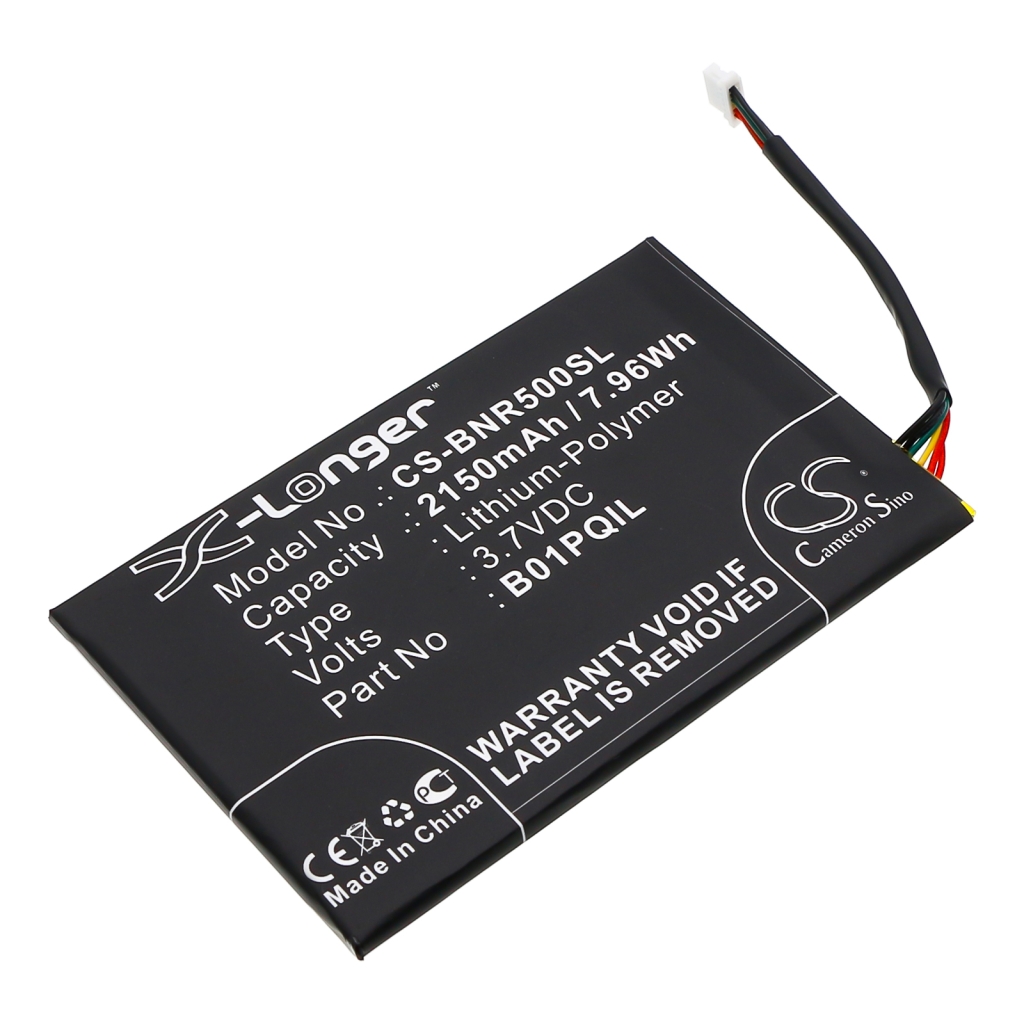 Ebook, eReader Battery Barnes & noble CS-BNR500SL