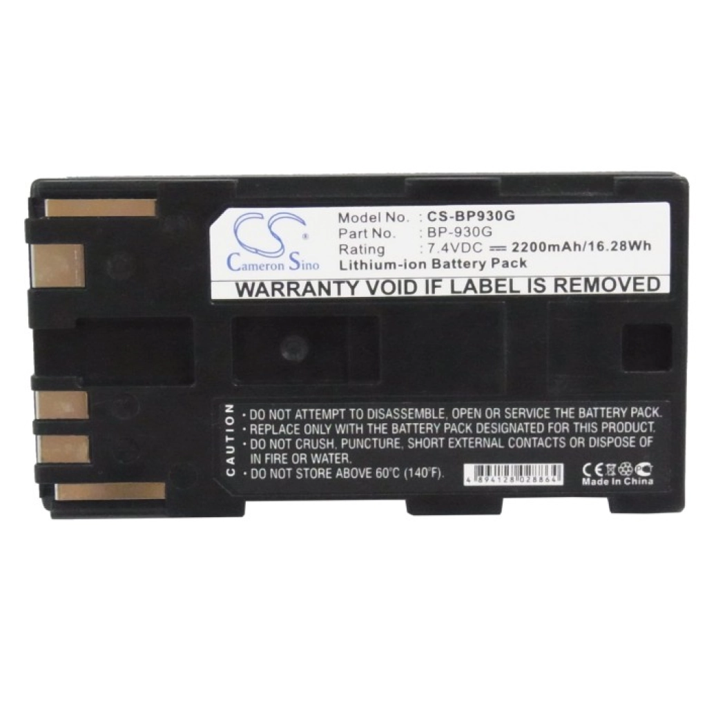Batería de la cámara Canon GL2