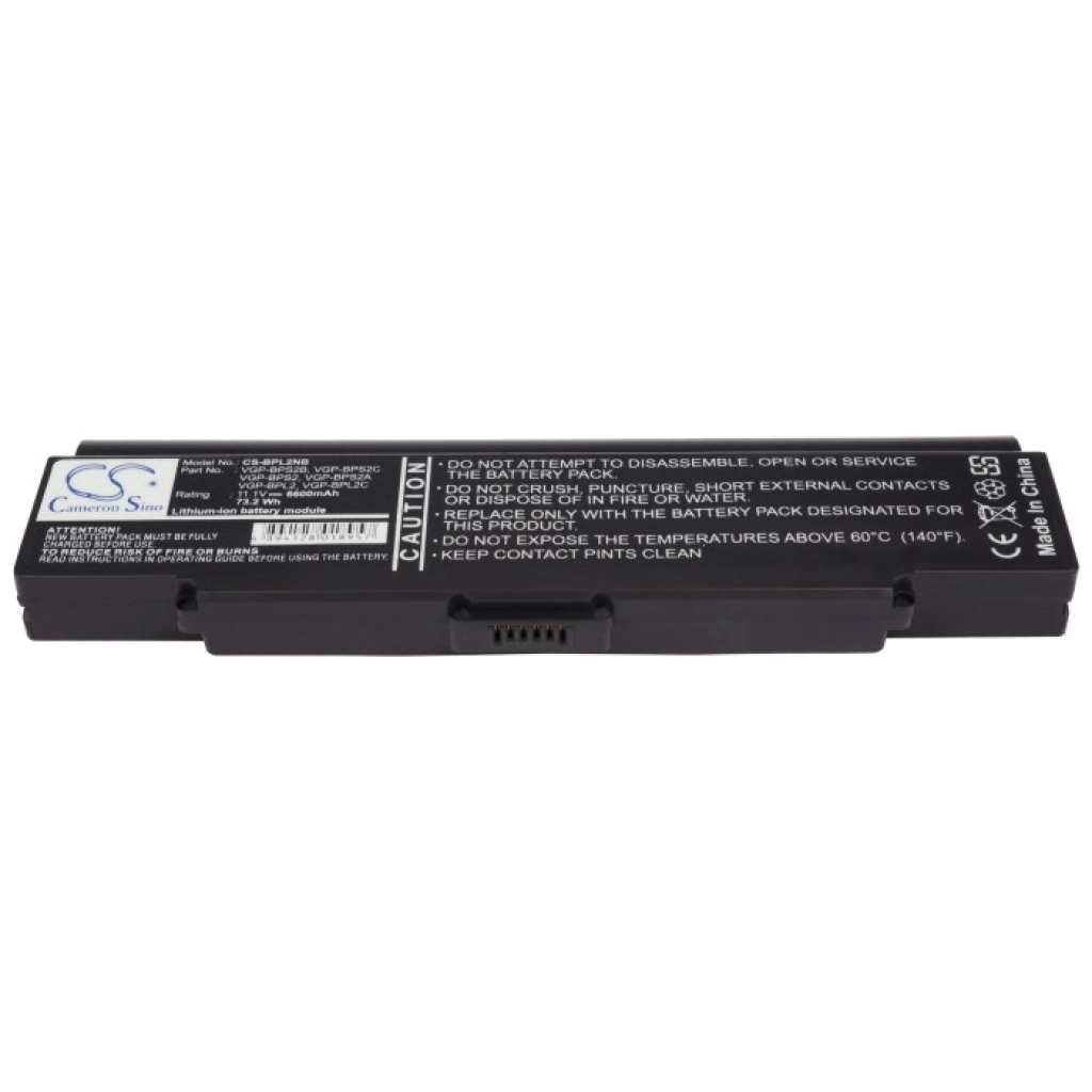 Notebook battery Sony VAIO VGN-FS18TP