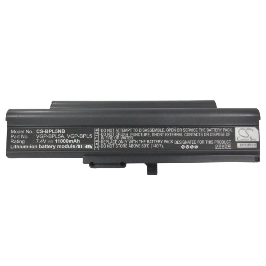 Notebook battery Sony VAIO VGN-TX90PS