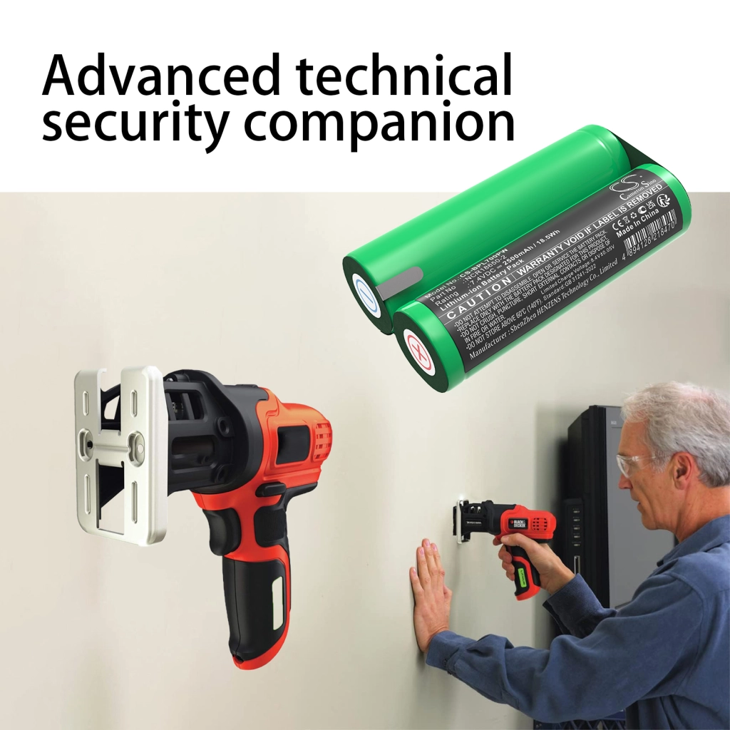 Batería industrial Black & decker CS-BPL700PW