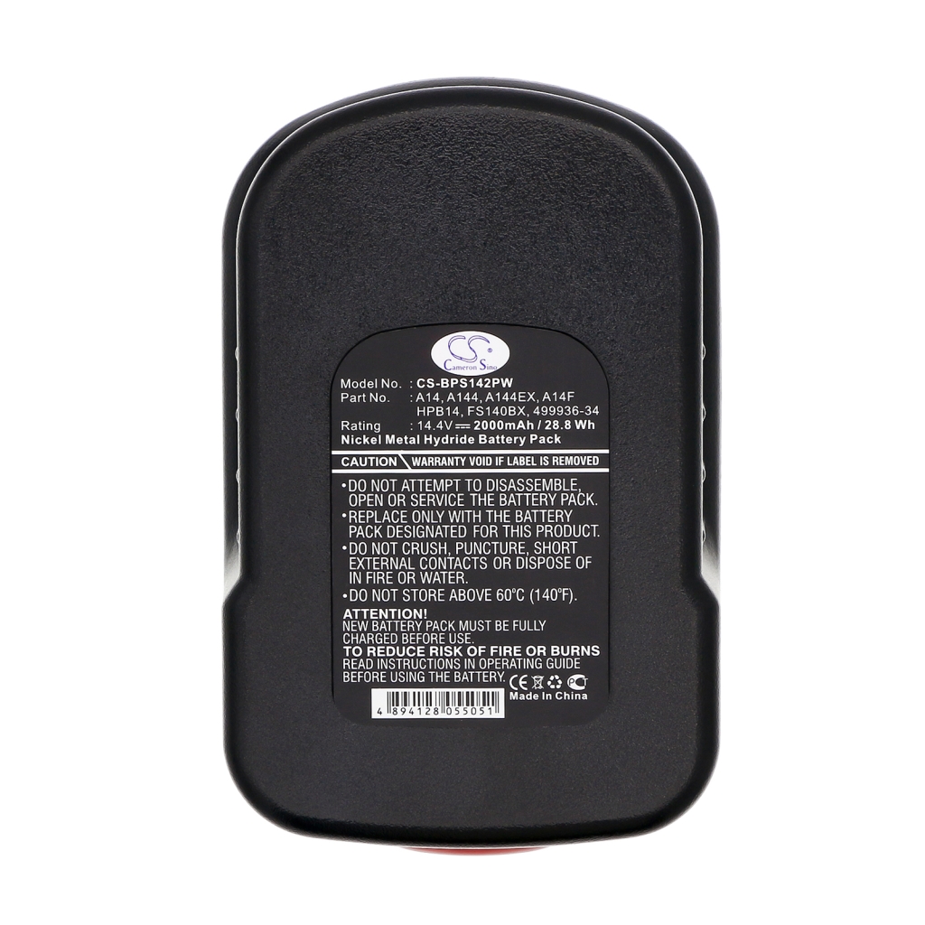 Battery industrial Black 