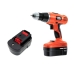 Battery industrial Black 