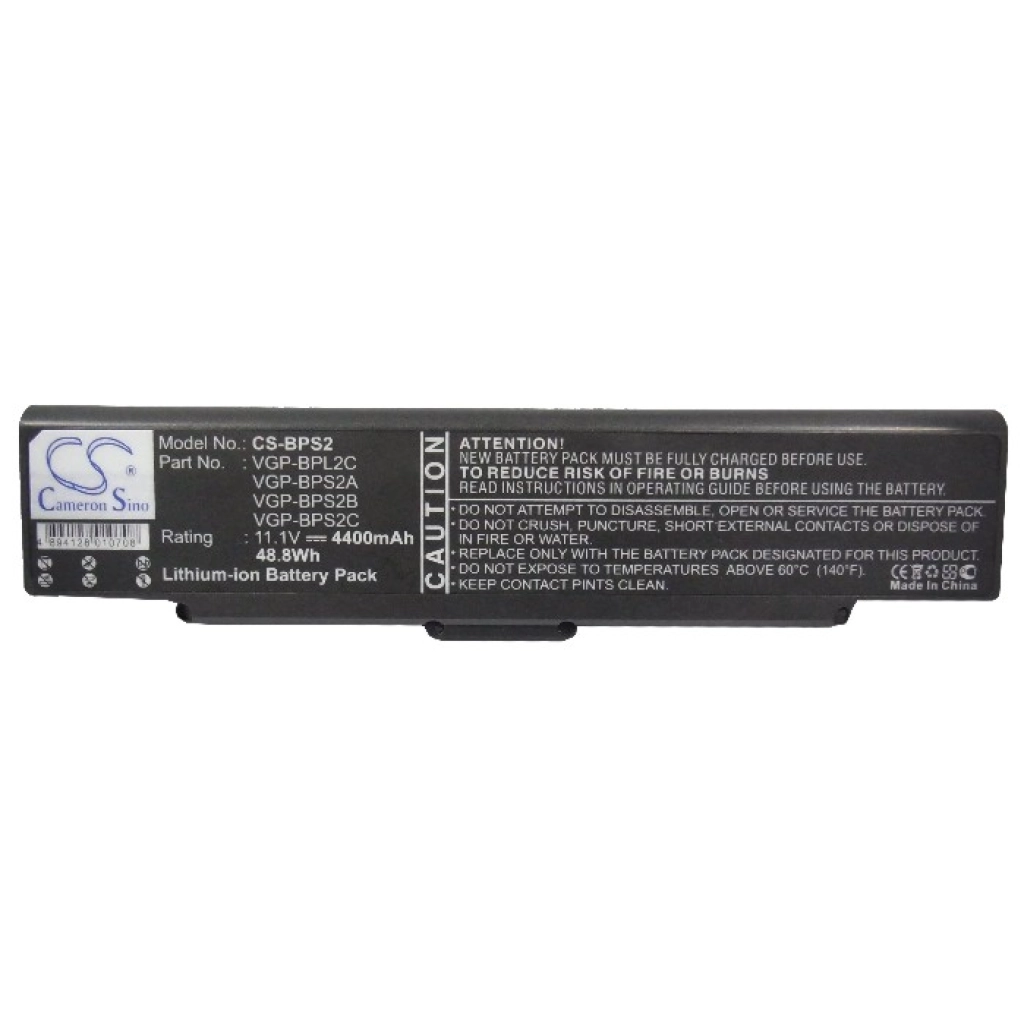 Notebook battery Sony VAIO VGN-FS285H