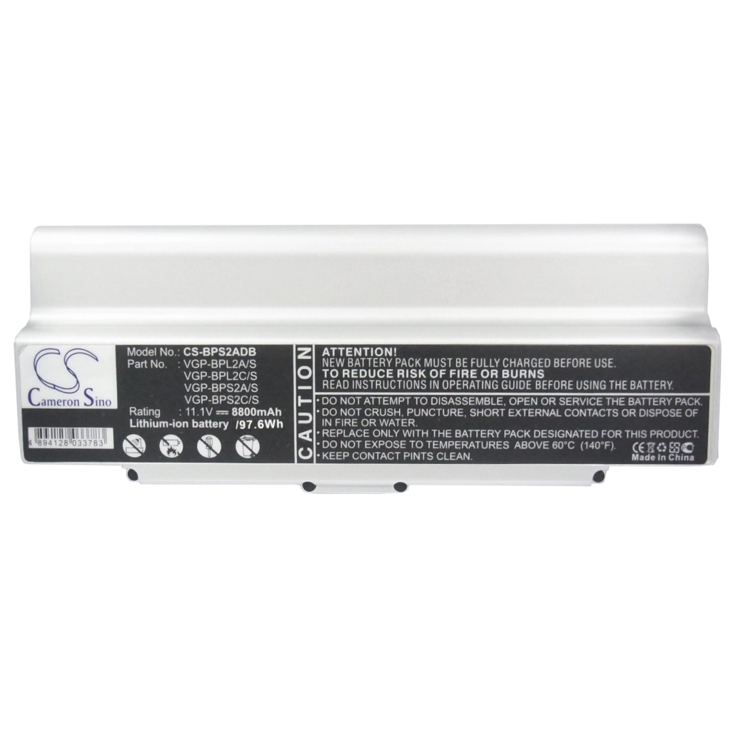 Batería para portátil Sony CS-BPS2ADB