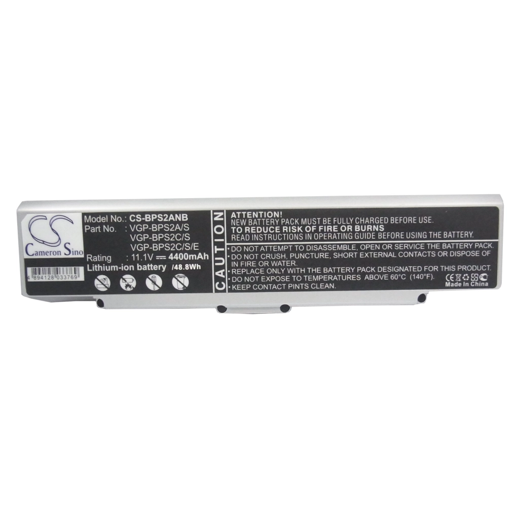 Batería para portátil Sony VAIO VGN-C90HS