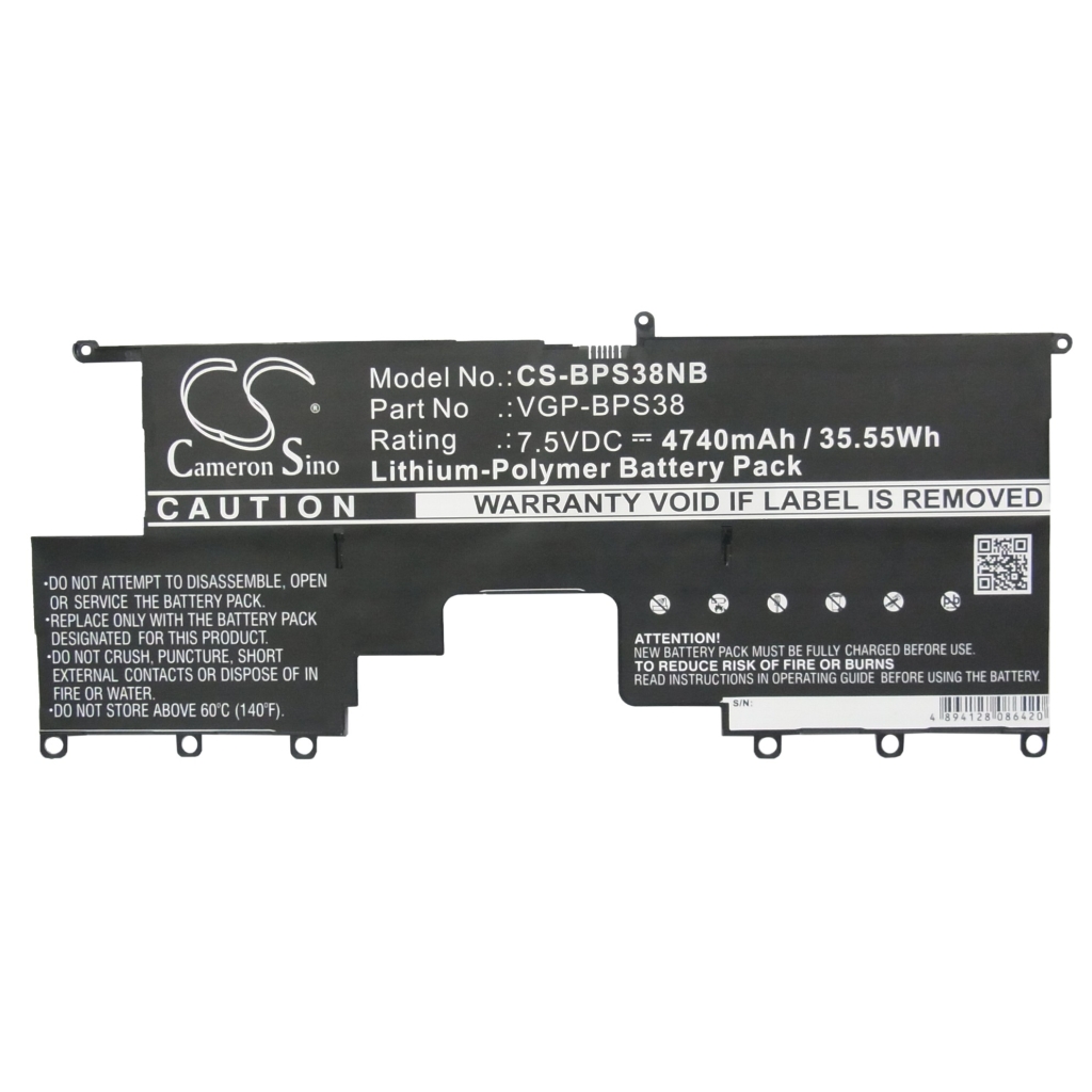 Batería para portátil Sony SVP132A1CM (CS-BPS38NB)