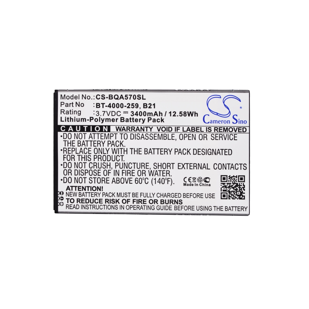Batería compatible con Bq CS-BQA570SL