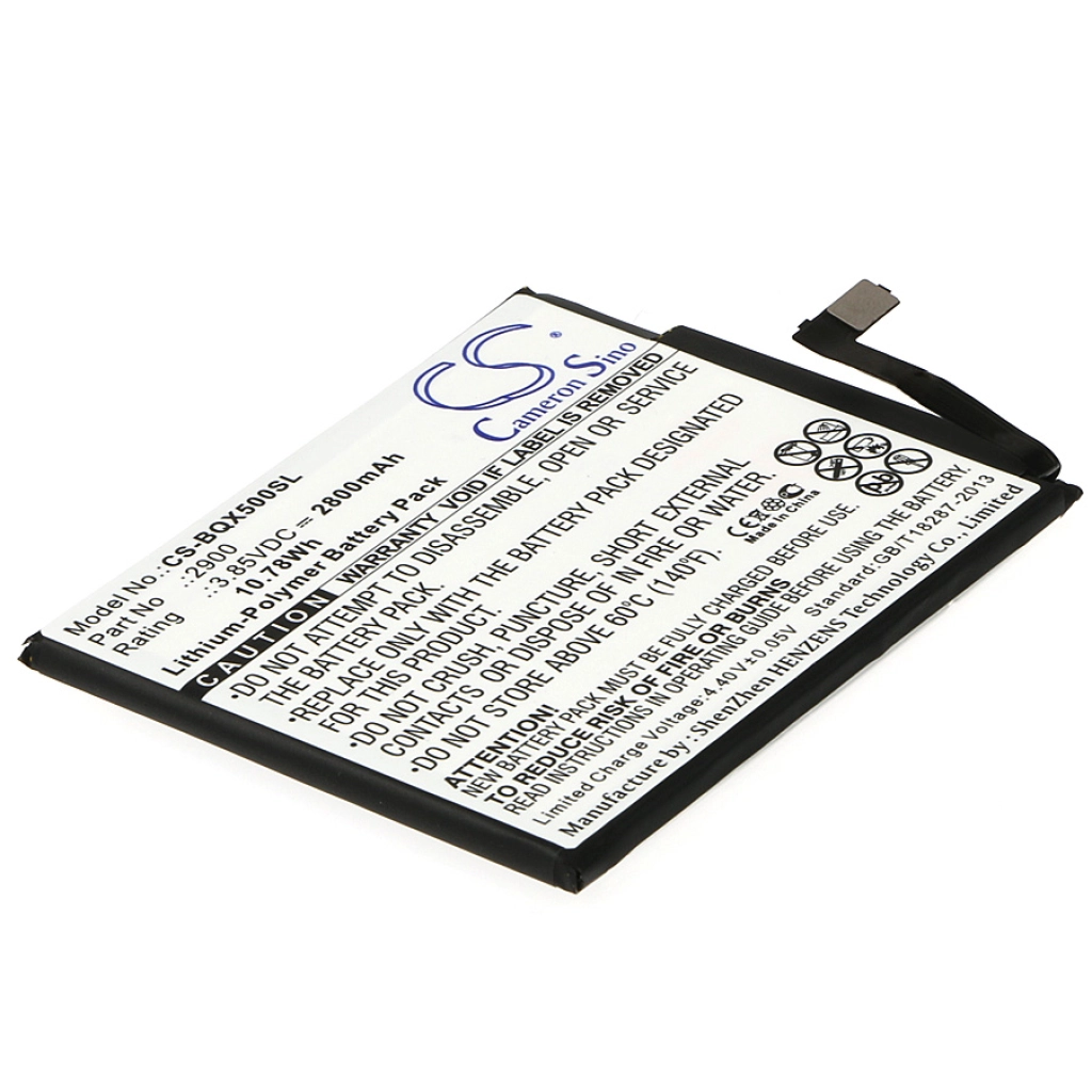 Batería del teléfono móvil Bq CS-BQX500SL