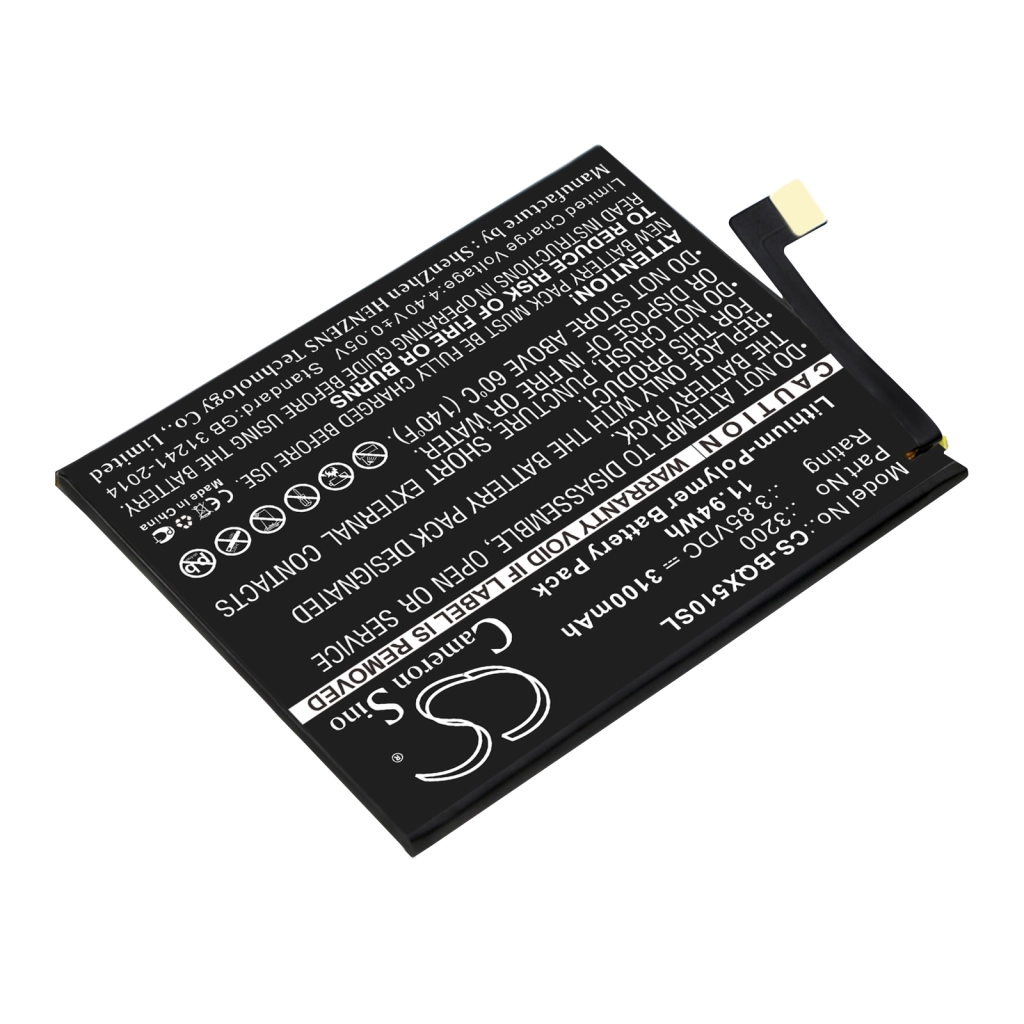 Batería del teléfono móvil Bq CS-BQX510SL