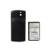 CS-BR8100XL 1900mAh BlackBerry Pearl 8100 battery with black door