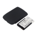 CS-BR8520XL 1900mAh extended BlackBerry 8520 Curve battery with black door