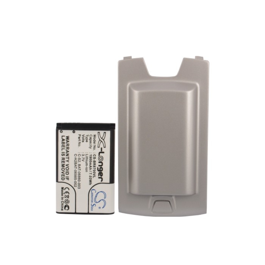 Batería compatible con Blackberry CS-BR8700VL