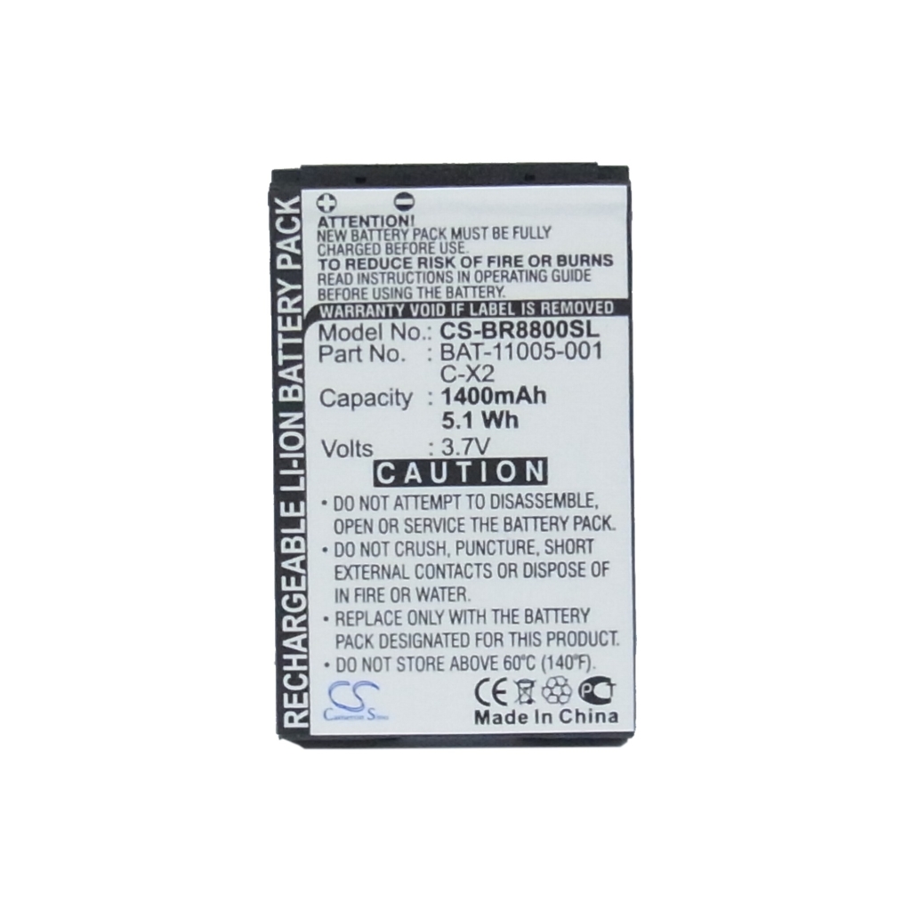 Batería compatible con Blackberry CS-BR8800SL