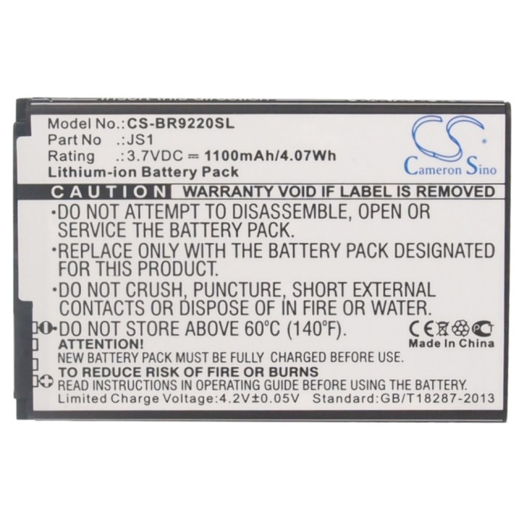 Cameron Sino CS-BR9220SL – back caution face and contact edge