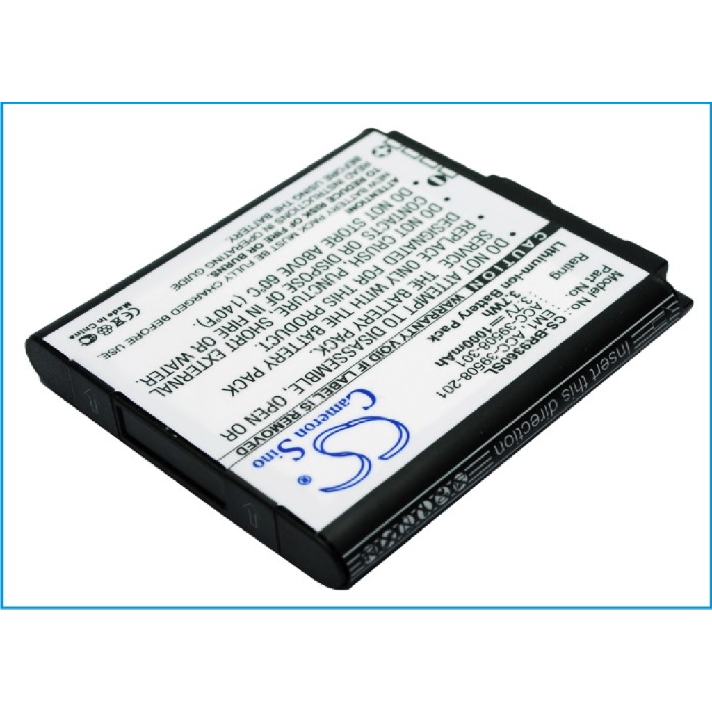 Batería compatible con Blackberry CS-BR9360SL