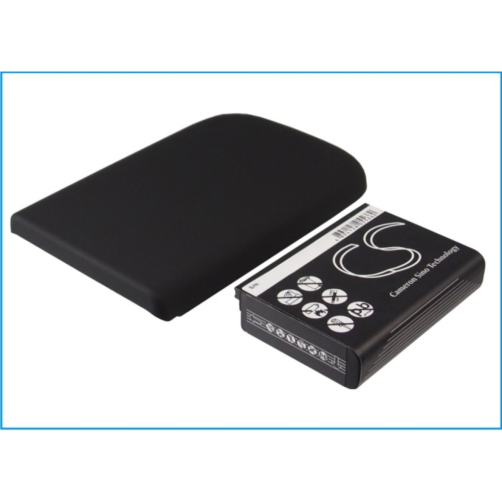 Cameron Sino CS-BR9800ML battery with back cover side view