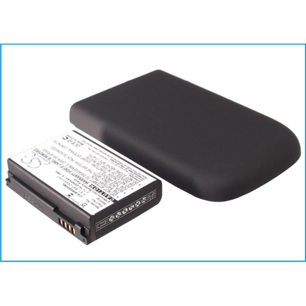 CS-BR9800ML battery swap/charger tray showing new and original battery slots