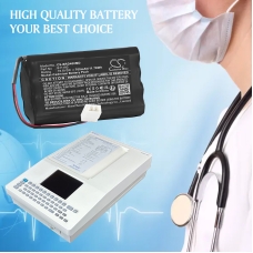 Reemplazo de batería compatible para Burdick 120292,5834,862988,863696,AMED2092...