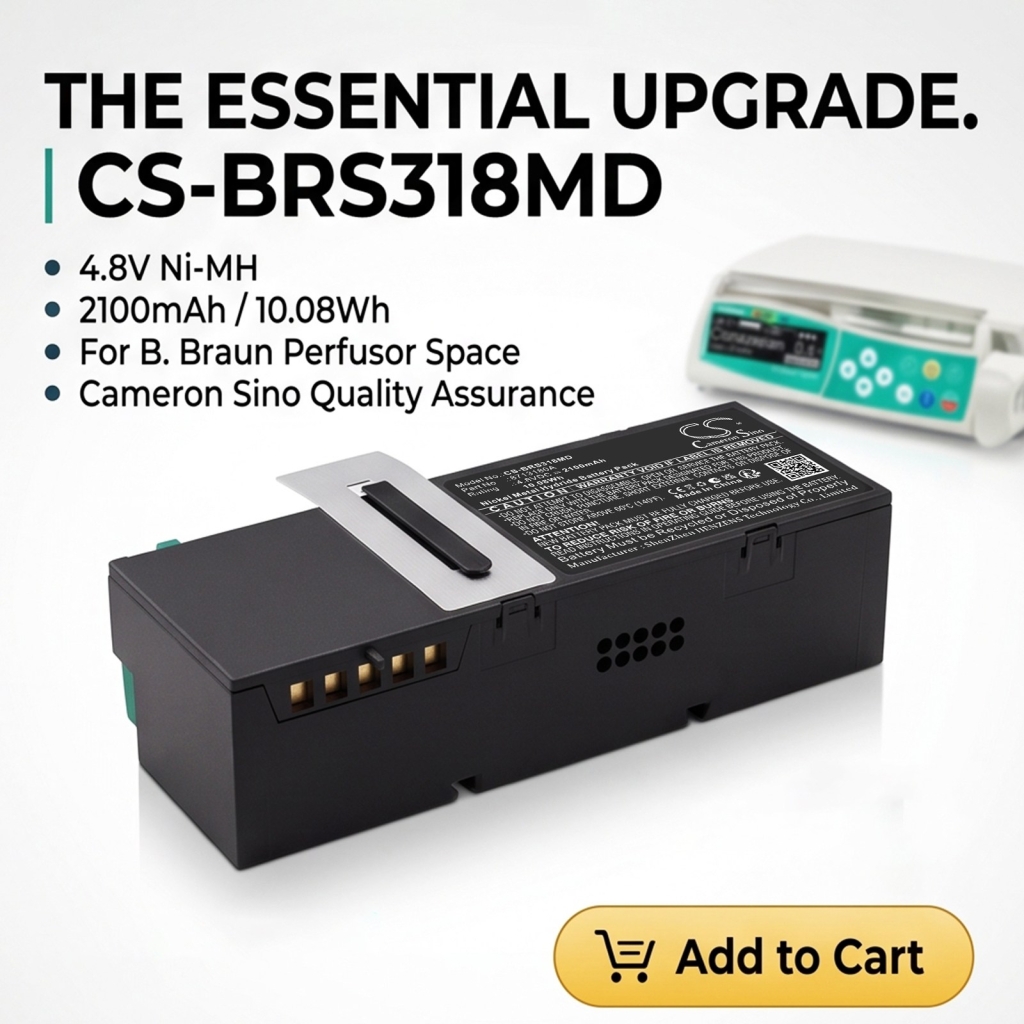 Batería compatible con B.braun CS-BRS318MD
