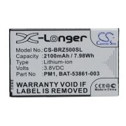 CS-BRZ500SL<br />Baterías para  reemplaza la batería PM1