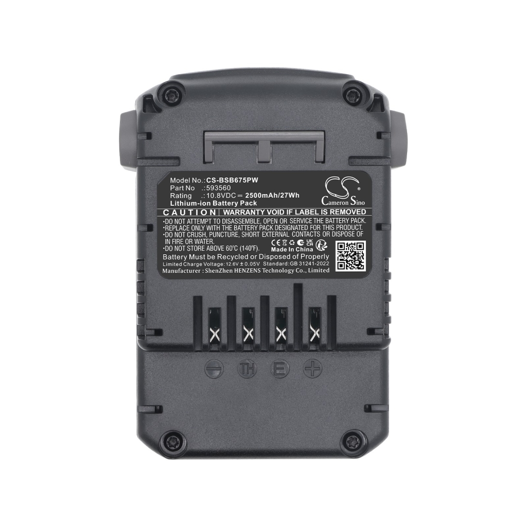 Batería compatible con Briggs & stratton CS-BSB675PW