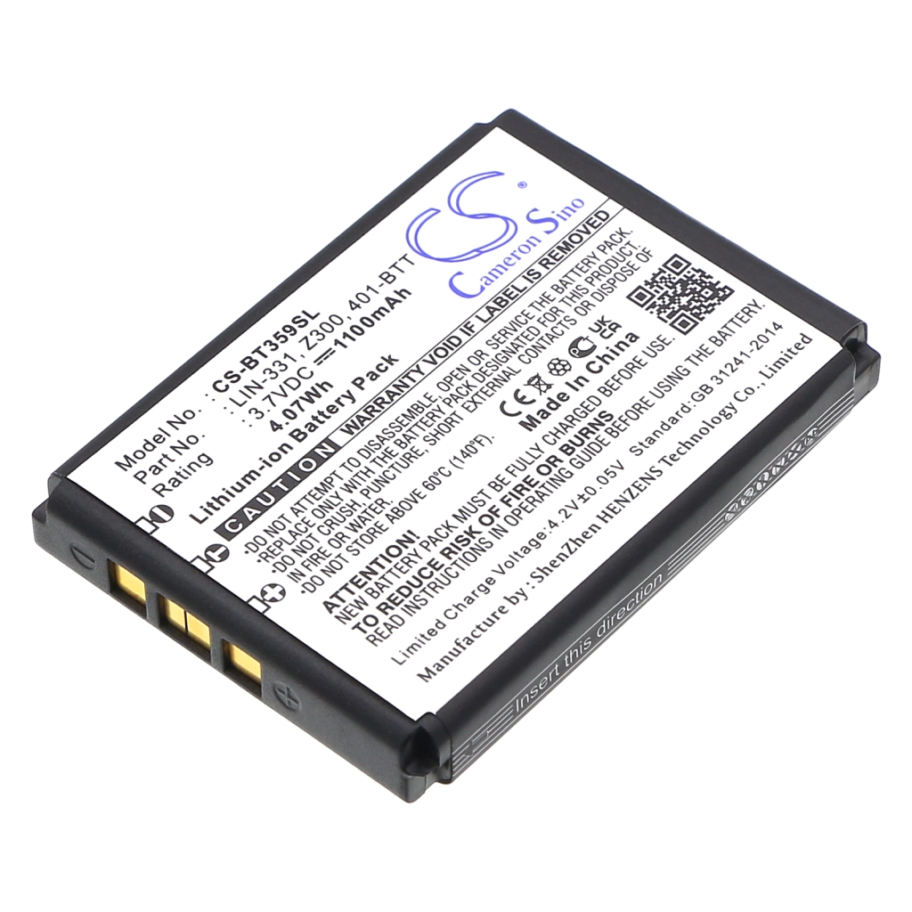 Battery Replaces Z300