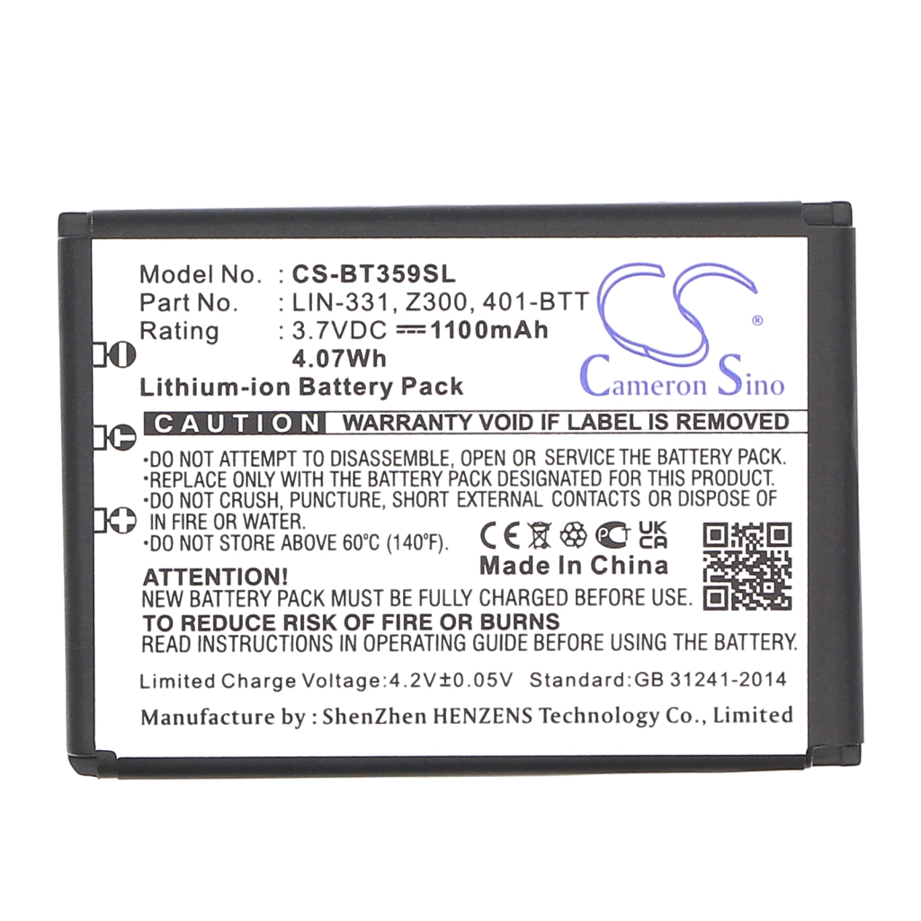 Battery Replaces Z300
