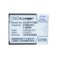 Reemplazo de batería compatible para Vtech 1ICP4/50/60-210AR