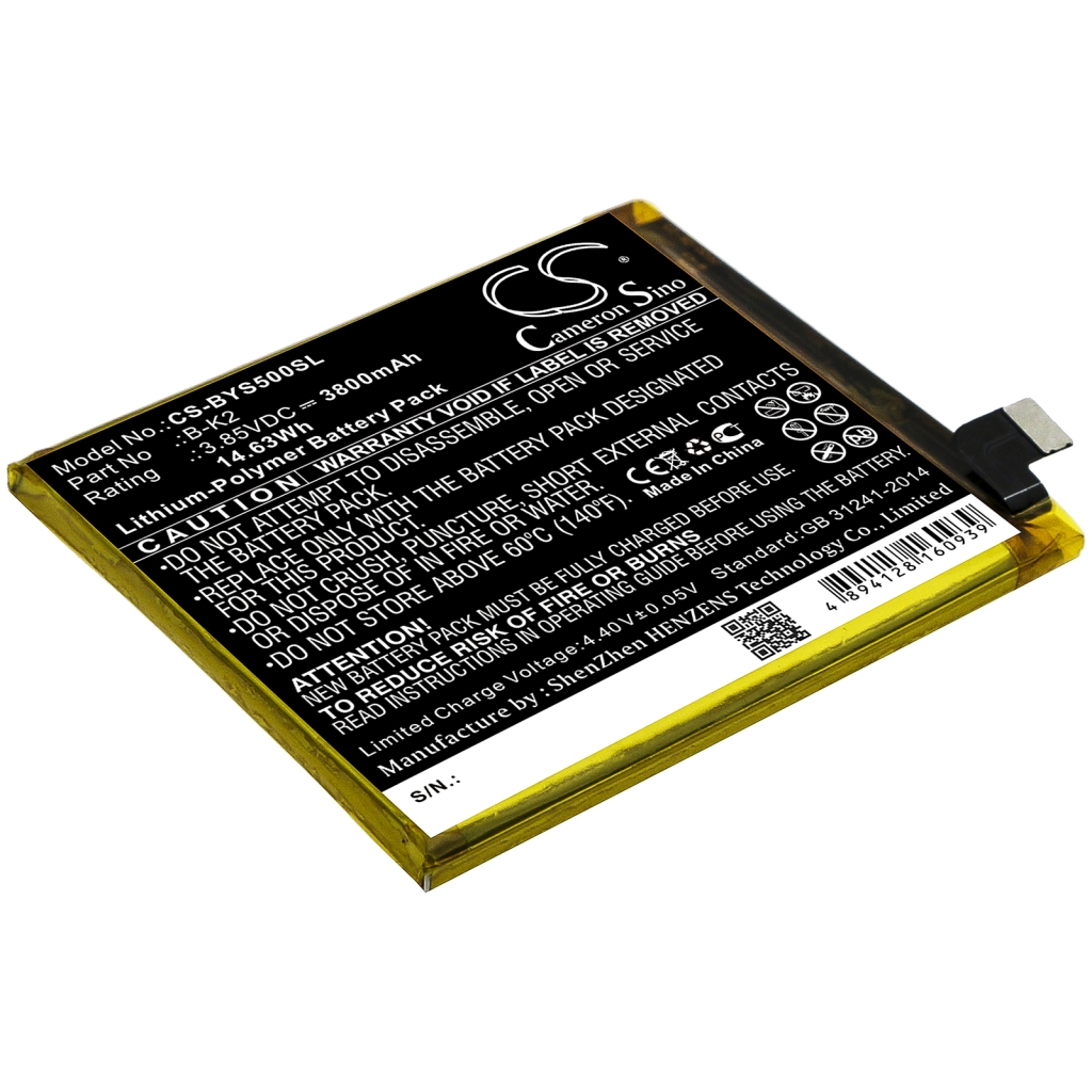 Batería del teléfono móvil Vivo CS-BYS500SL