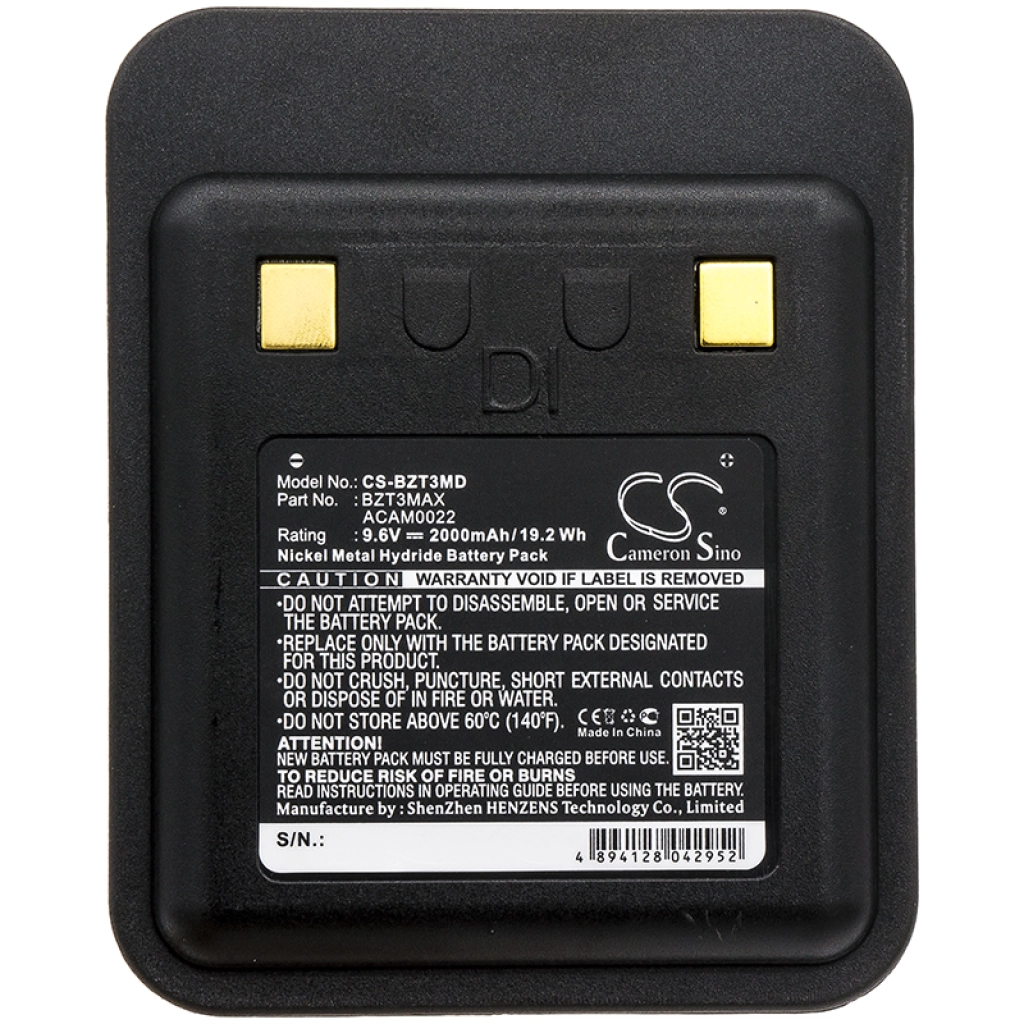 Batería industrial Bullard CS-BZT3MD