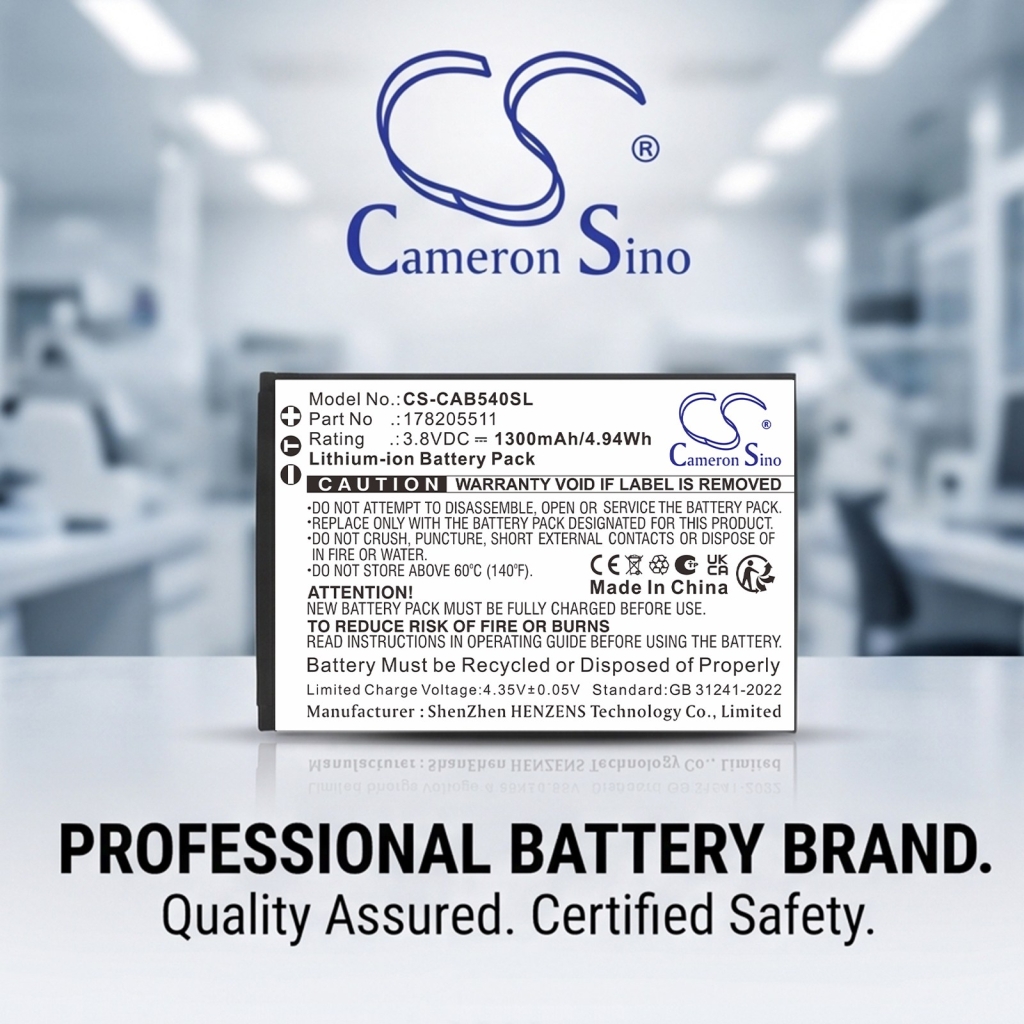 Baterías compatible con CAT B40 B40 CS-CAB540SL