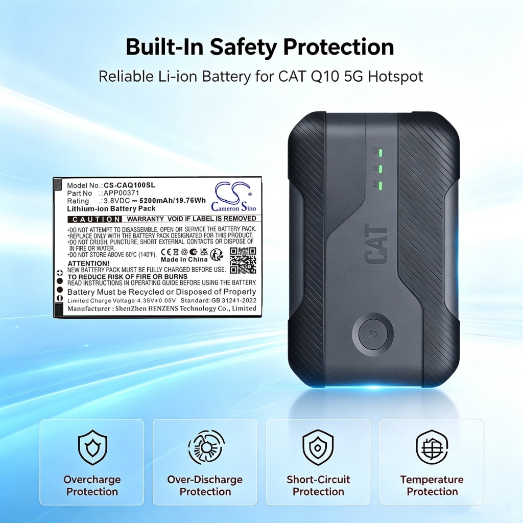 Baterías compatible con CAT Q10 5G CS-CAQ100SL