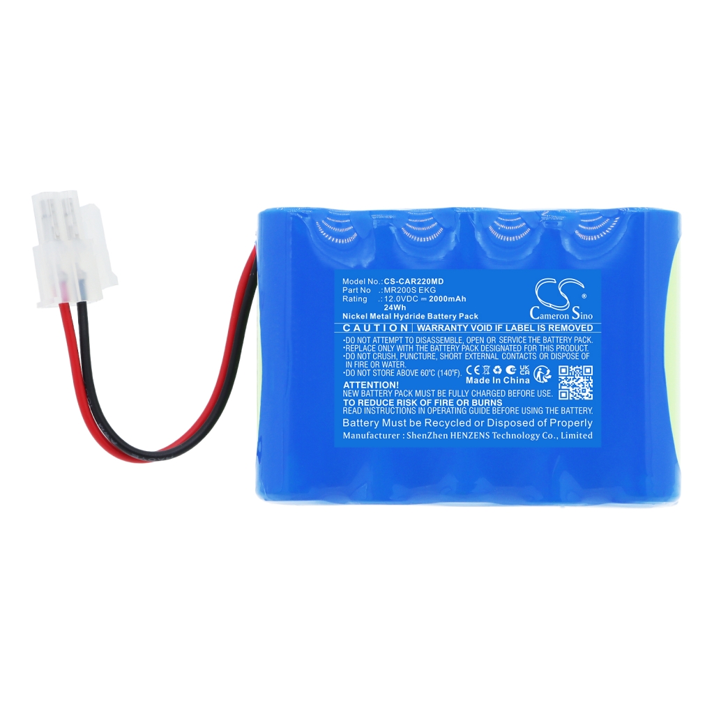 Batería compatible con Cardioline CS-CAR220MD