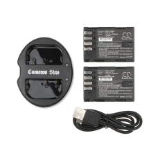Sustitución compatible para Panasonic DMW-BLF19,DMW-BLF19E,DMW-BLF19PP,DMW-BTC10,DMW-BTC10G