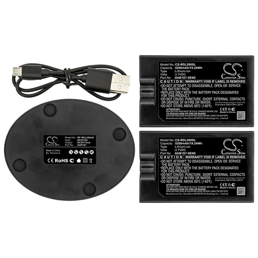 Medical Battery Ring Solar Floodlight