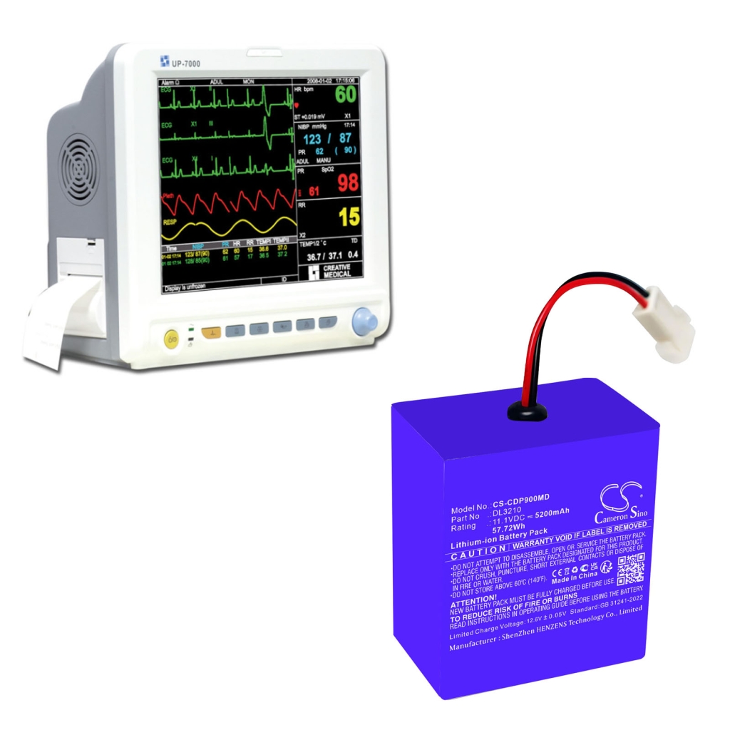 Batería Médica Creative CS-CDP900MD