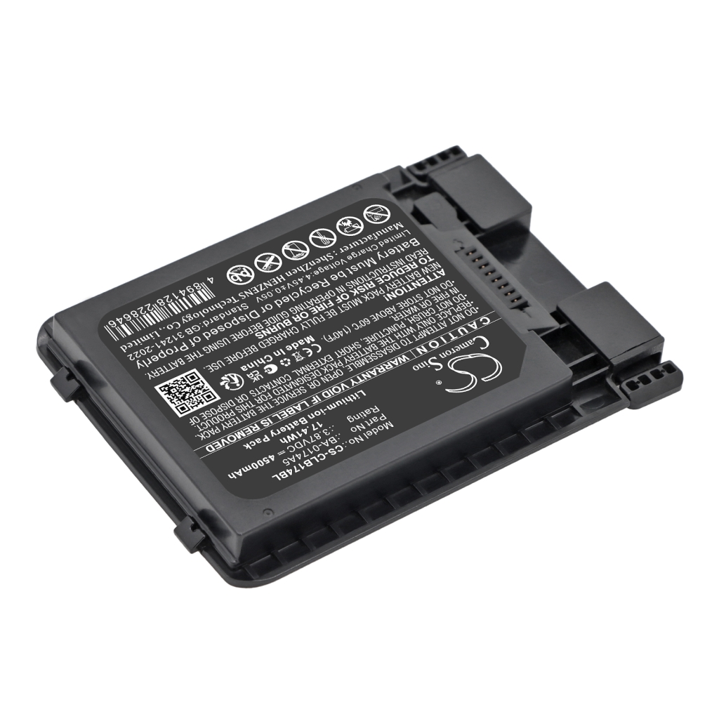 Battery Replaces CipherLAB BA-0174A5