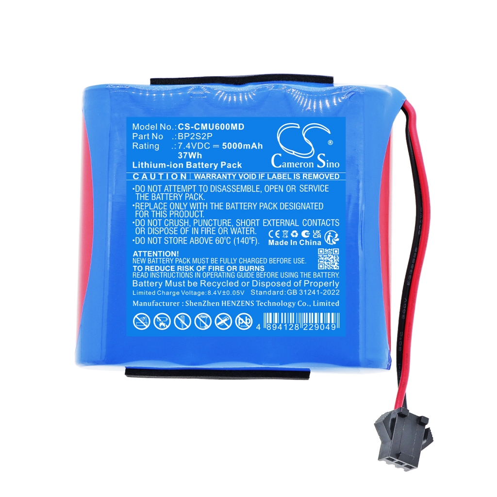 Batería compatible con Contec CS-CMU600MD