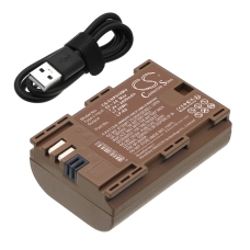 Reemplazo de batería compatible para Canon LP-E6,LP-E6N,LP-E6NH,LP-E6P