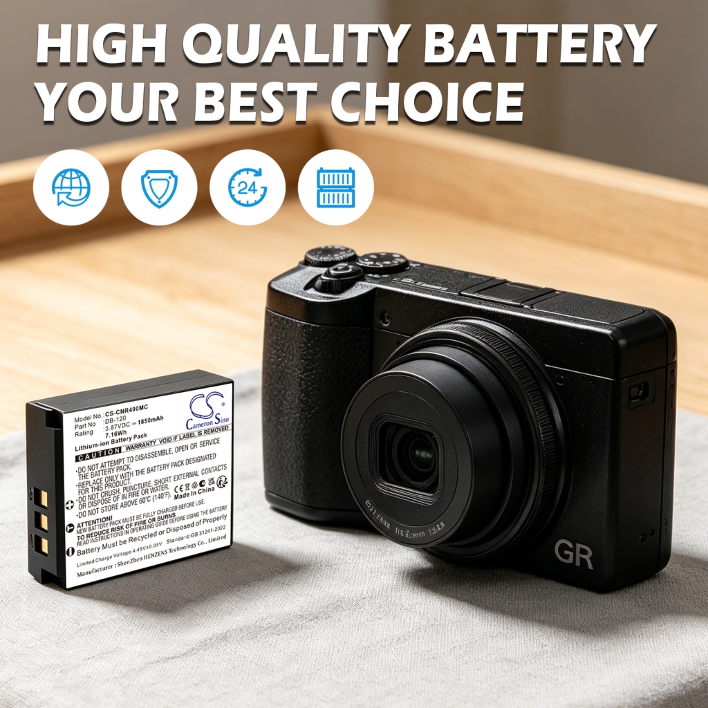 Batería compatible con Ricoh CS-CNR400MC