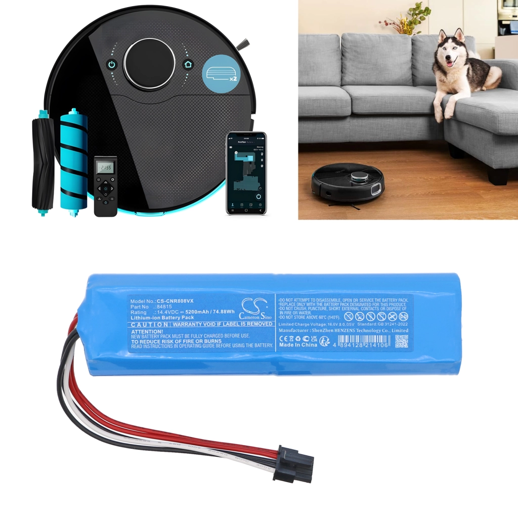Batería de vacío Cecotec CS-CNR808VX