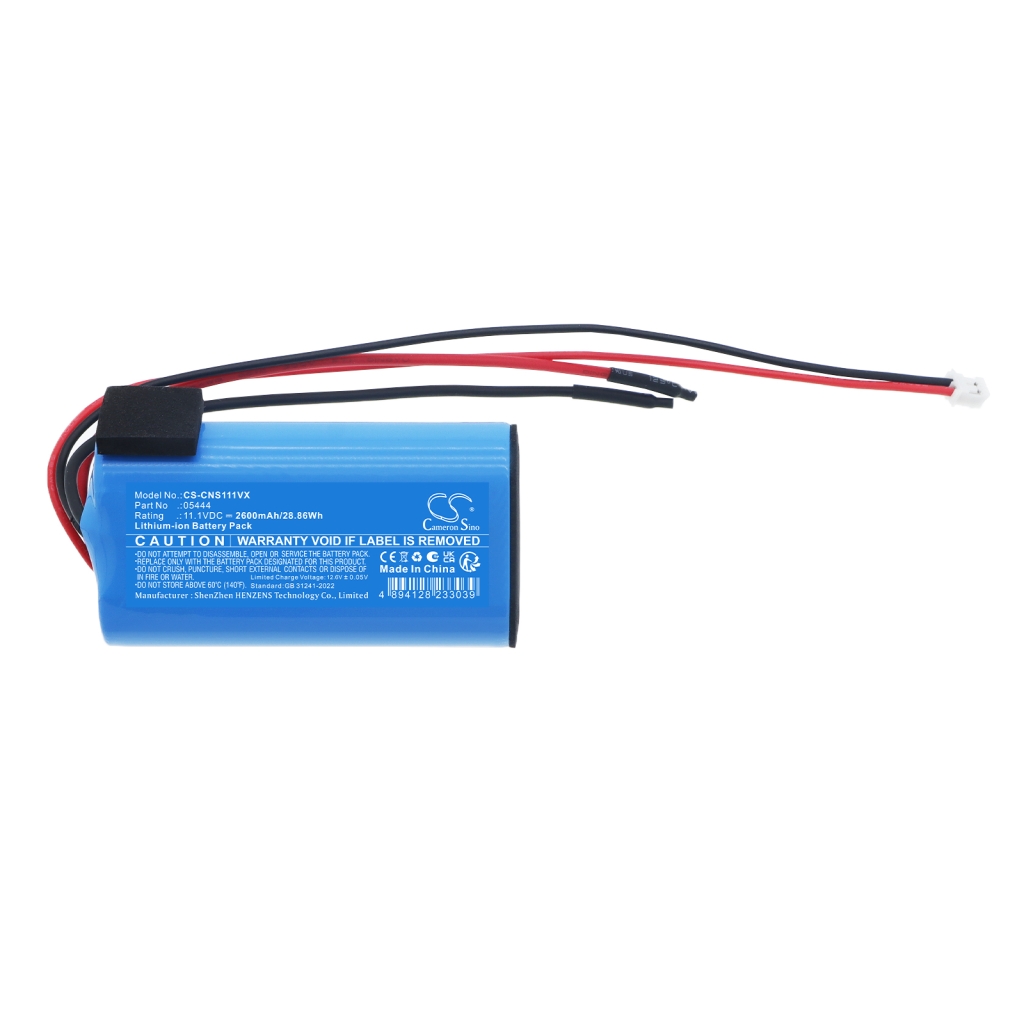 Baterías compatible con Cecotec 05444 05444 CS-CNS111VX