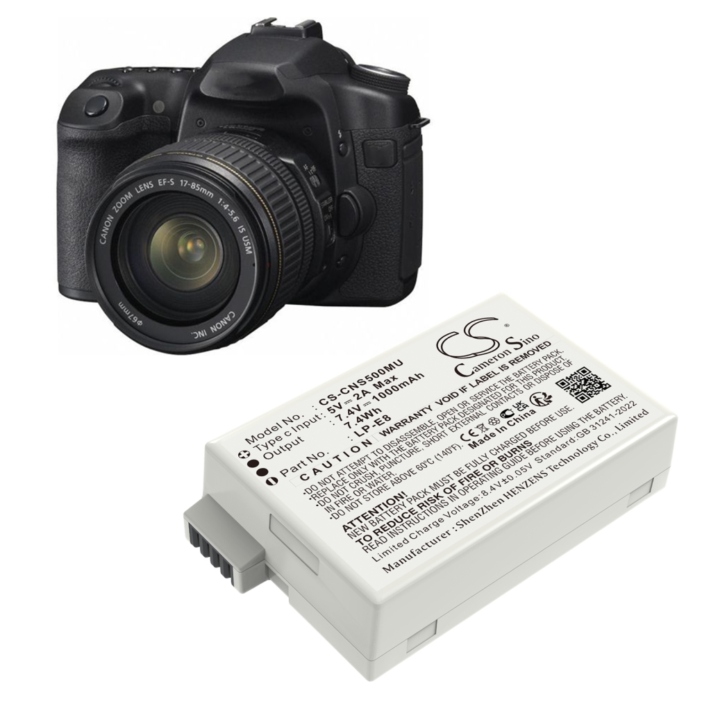 Camera Battery Canon EOS Kiss X5