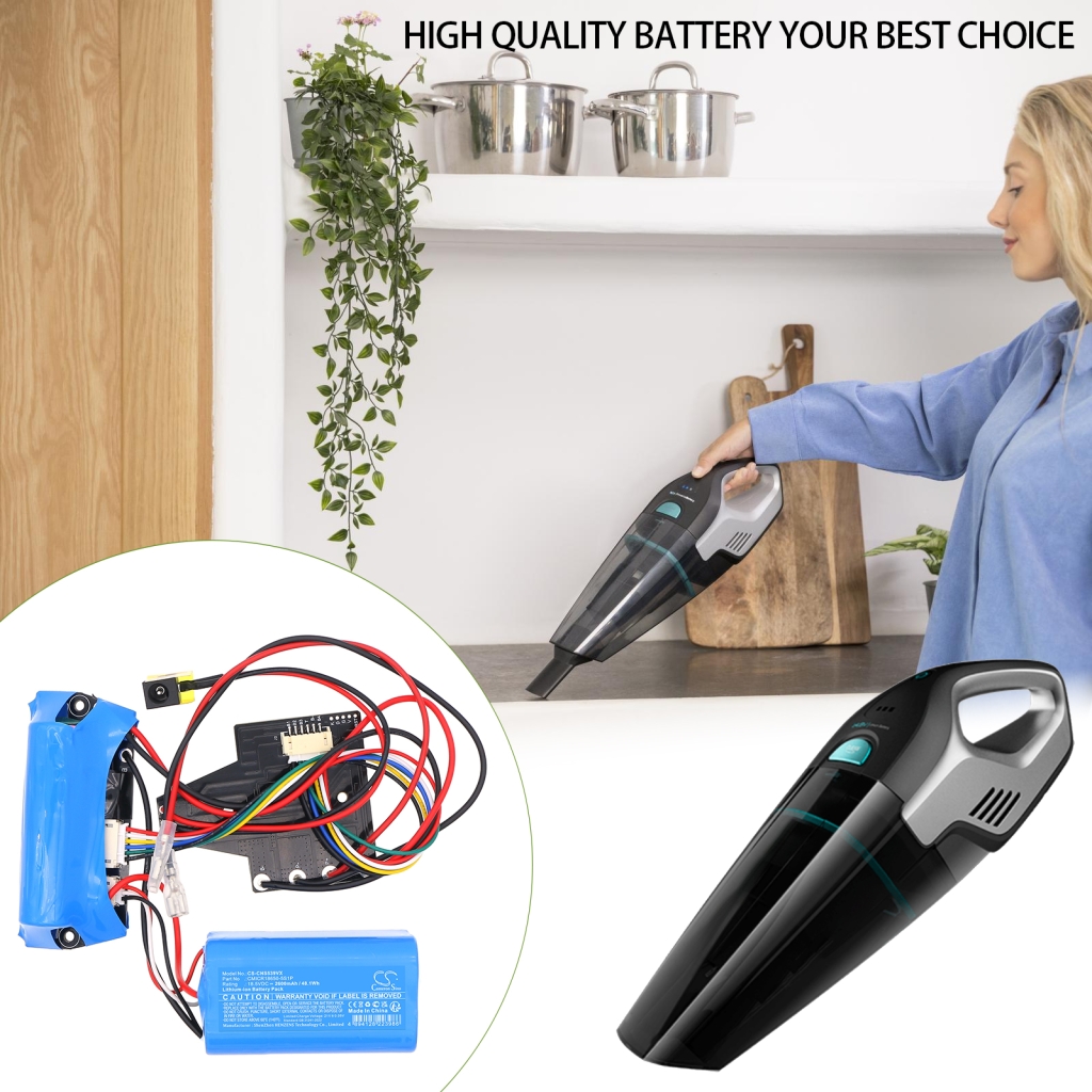 Batería de vacío Cecotec CS-CNS539VX