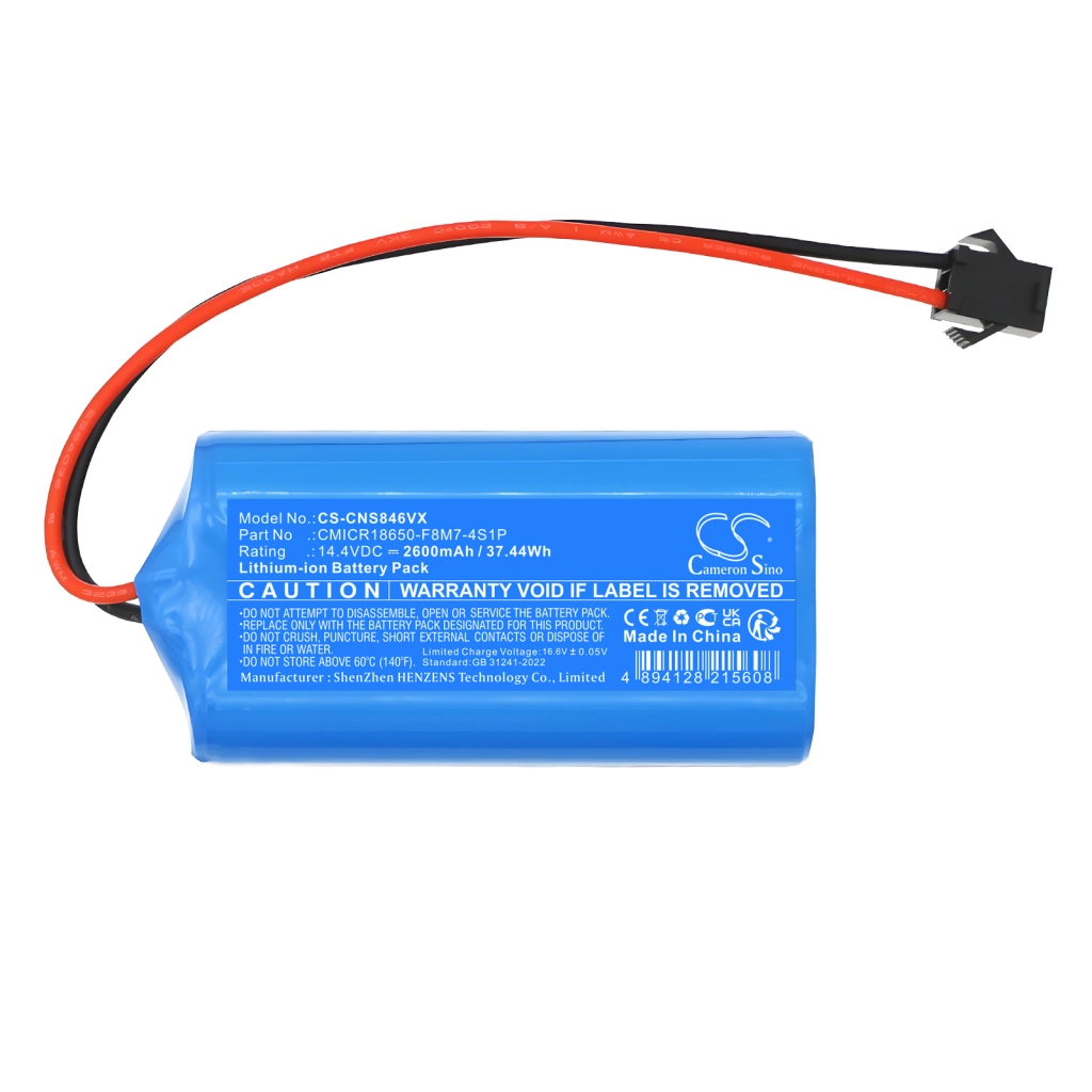 Batería de vacío Cecotec CS-CNS846VX
