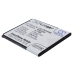 Vista inclinada de etiqueta de batería plana para smartphone CS-CP8190SL – CPLD-16, 3,7V 1650mAh 6,11Wh