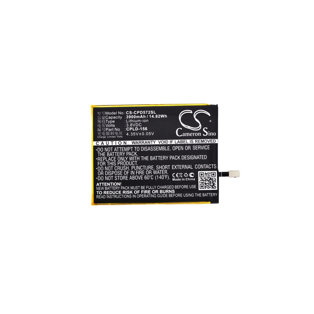 Batería compatible con Coolpad CS-CPD572SL