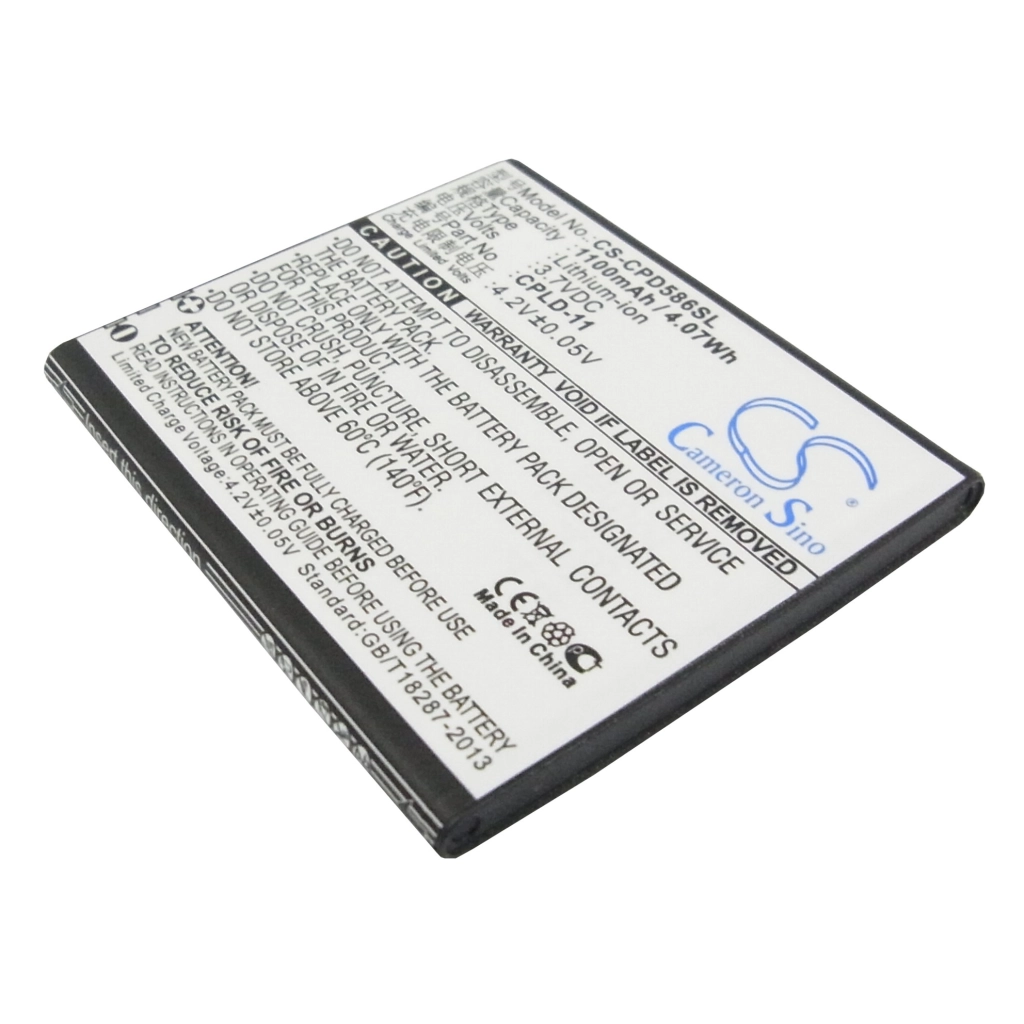 Batería del teléfono móvil Coolpad CS-CPD586SL